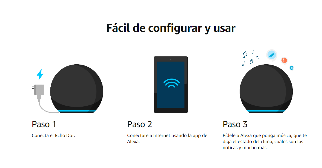Amazon Alexa Echo Dot 5ta Generación, Bocina Inteligente Negro Carbón - Imagen 13