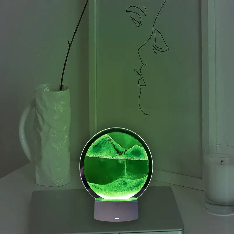 Lámpara de Arte de Arena 3D con Control Táctil - Imagen 9