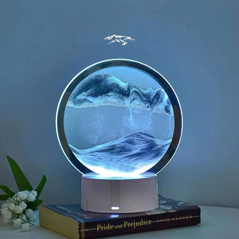 Lámpara de Arte de Arena 3D con Control Táctil - Imagen 6