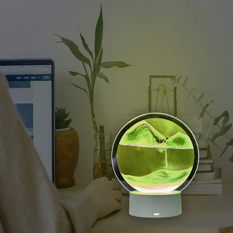 Lámpara de Arte de Arena 3D con Control Táctil - Imagen 8