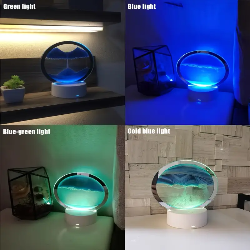 Lámpara de Arte de Arena 3D con Control Táctil - Imagen 5