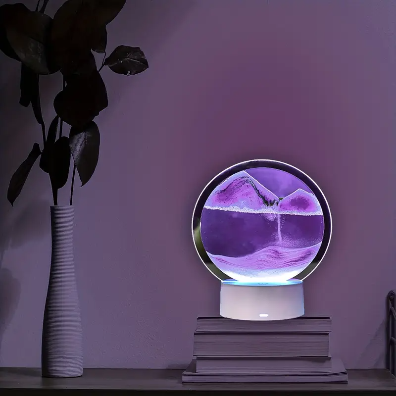 Lámpara de Arte de Arena 3D con Control Táctil - Imagen 10