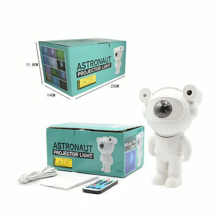 Proyector de estrellas y nebulosas diseño de Astronauta con Temporizador y Control Remoto - Imagen 2