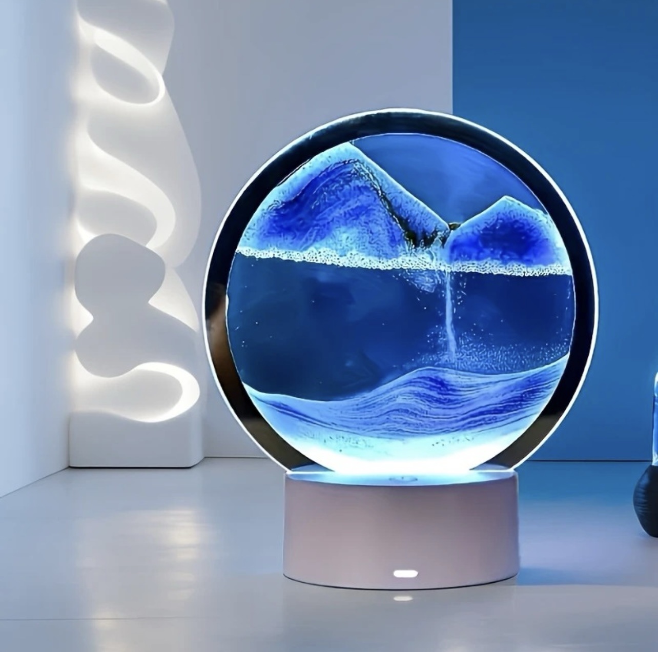 Lámpara de Arte de Arena 3D con Control Táctil