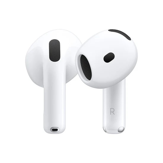 Audífonos Apple Airpods 4 Con Cancelación De Ruido, Inalámbricos, Con Estuche De Carga, Color Blanco