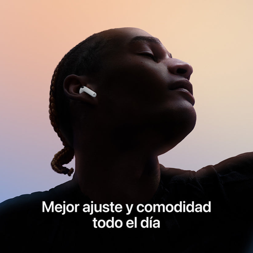 Audífonos Apple Airpods 4 Con Cancelación De Ruido, Inalámbricos, Con Estuche De Carga, Color Blanco - Imagen 3