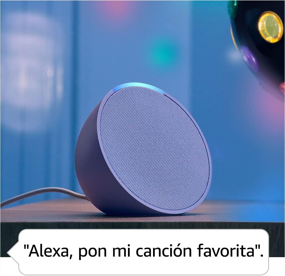 Amazon Alexa Echo Pop, Bocina Inteligente Verde Azulado - Imagen 11