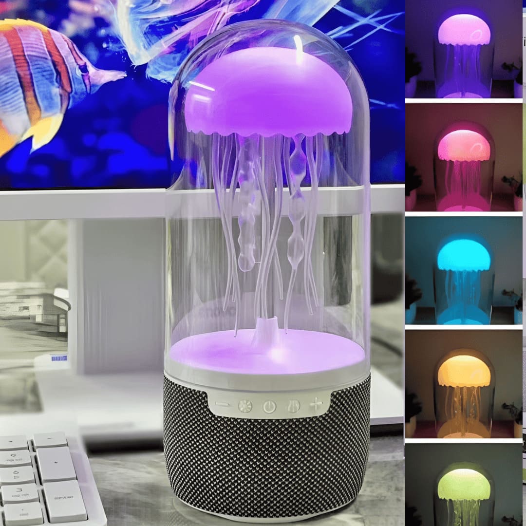 Lámpara Medusa LED con Bocina