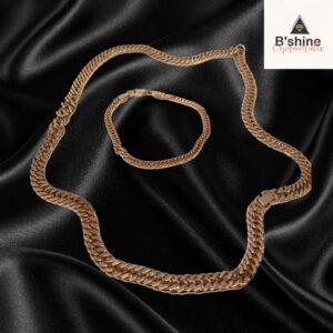 Set eslabón barbado