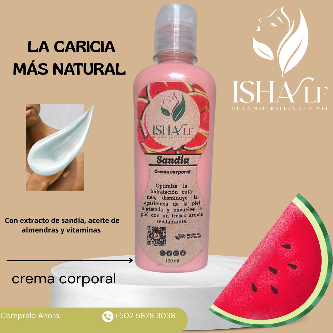 Crema corporal de Sandía 🍉