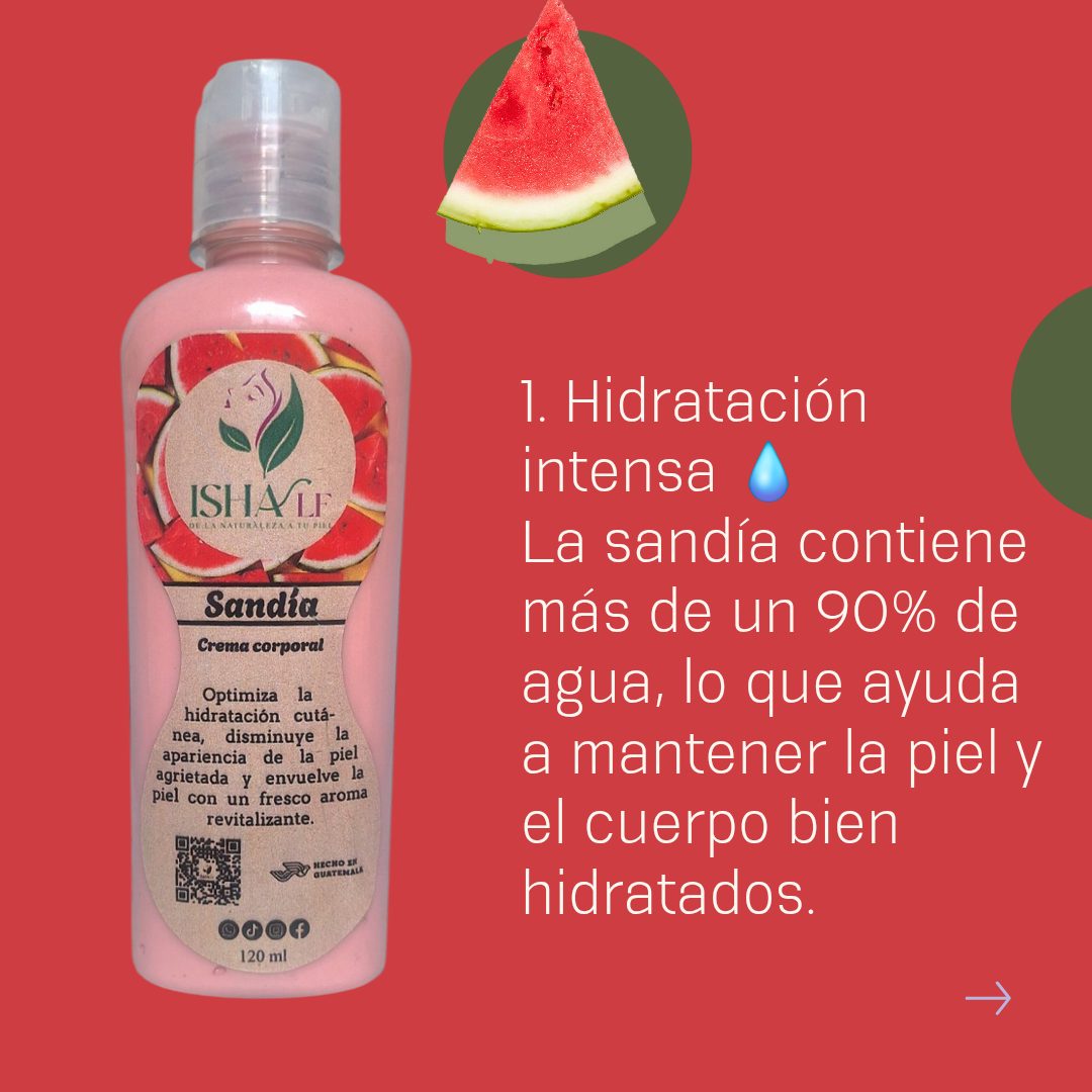 Crema corporal de Sandía 🍉 - Imagen 3