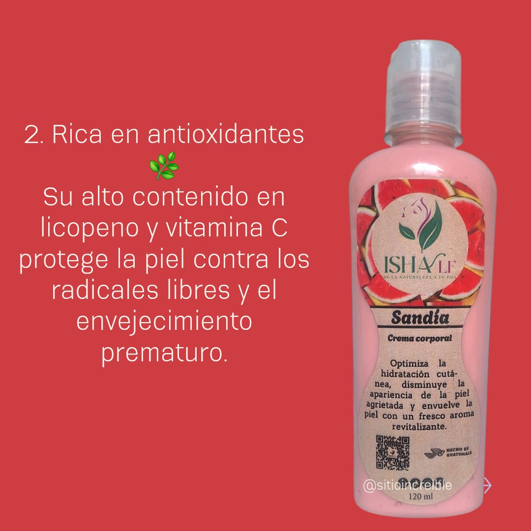 Crema corporal de Sandía 🍉 - Imagen 4