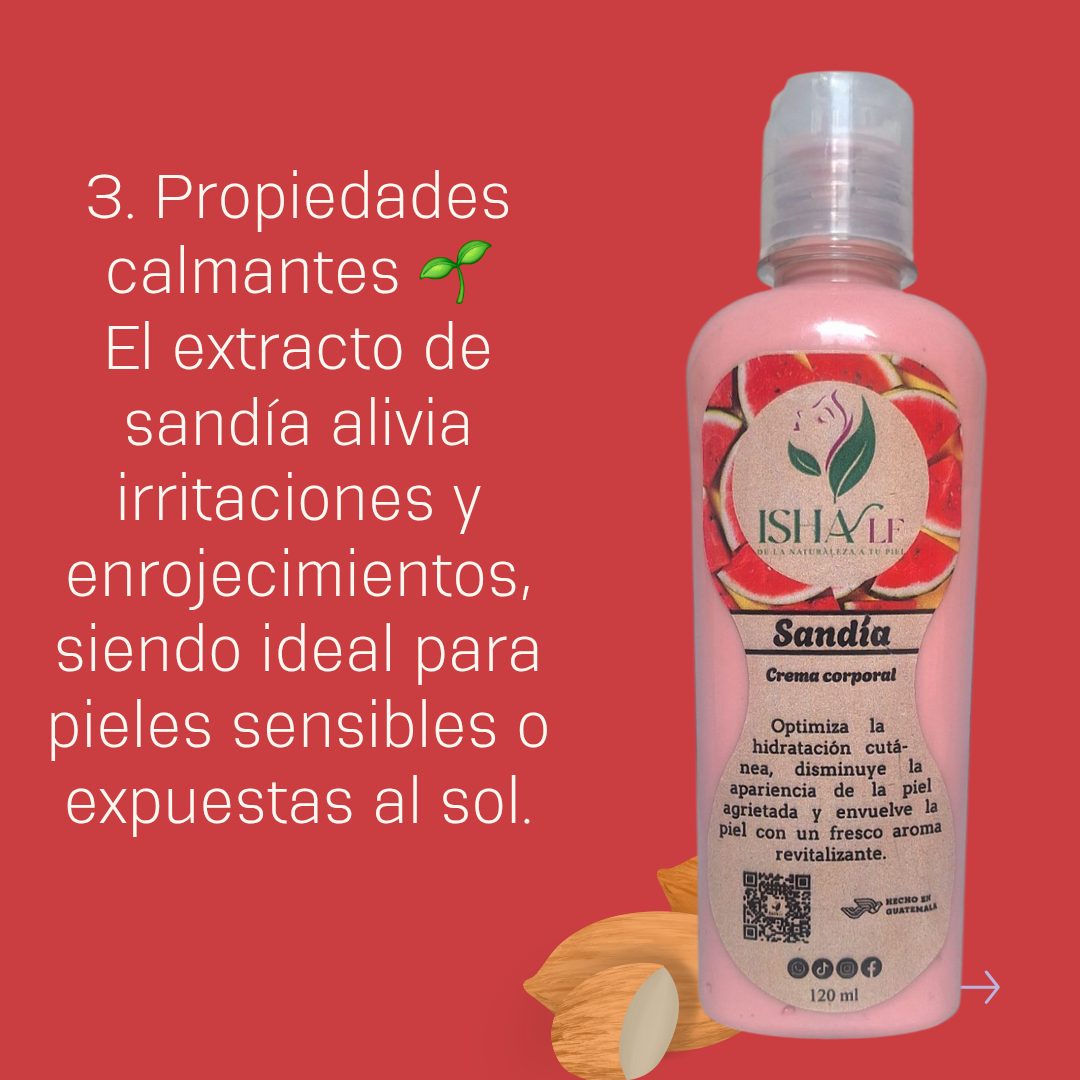 Crema corporal de Sandía 🍉 - Imagen 5