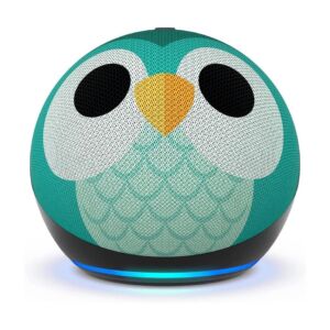 Bocina inteligente Amazon Alexa Echo dot Kids diseño de Búho 5ta Generación