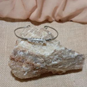 Pulsera de cuarzo cristal